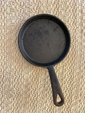 Unseasoned Cast Iron Pan